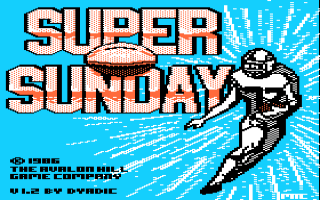 Super Sunday Title Screen